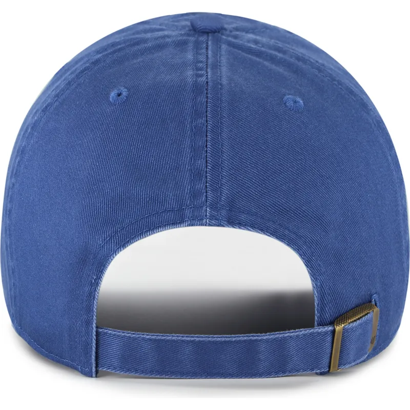 cappellino-curvo-blu-regolabile-clean-up-no-loop-label-dei-boston-red-sox-mlb-di-47-brand