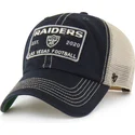 cappellino-trucker-nero-clean-up-wabash-dei-las-vegas-raiders-nfl-di-47-brand