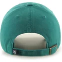 cappellino-curvo-verde-regolabile-clean-up-tailgate-teal-dei-new-york-yankees-mlb-di-47-brand