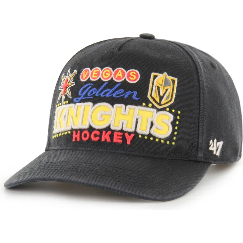 cappelli-curva-nero-snapback-hitch-rf-charlton-dei-vegas-golden-knights-nhl-di-47-brand