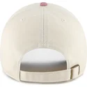 cappellino-curvo-beige-e-rosa-regolabile-clean-up-base-runner-two-tone-dei-new-york-yankees-mlb-di-47-brand