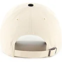 cappellino-curvo-beige-e-nero-regolabile-clean-up-base-runner-two-tone-dei-new-york-yankees-mlb-di-47-brand