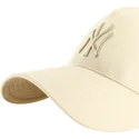 cappellino-curvo-beige-snapback-con-logo-beige-mvp-dt-sure-shot-two-tone-cotton-dei-new-york-yankees-mlb-di-47-brand