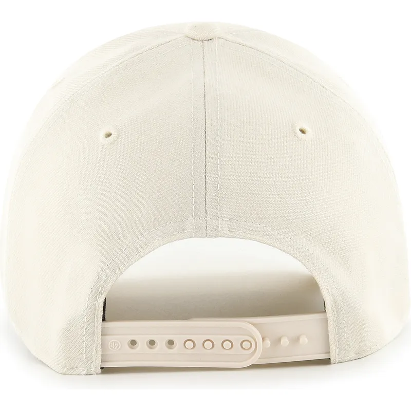 cappellino-curvo-beige-snapback-con-logo-marrone-mvp-dei-new-york-yankees-mlb-di-47-brand