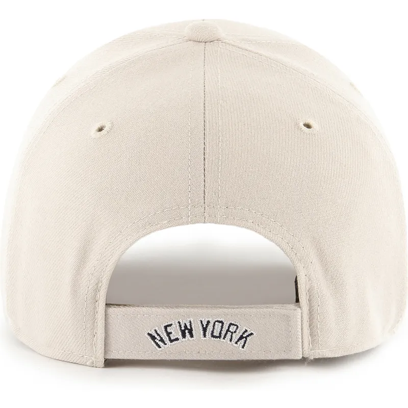 cappellino-curvo-beige-regolabile-con-logo-blu-marino-mvp-dei-new-york-yankees-mlb-di-47-brand