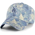 cappellino-curvo-blu-regolabile-clean-up-gardenia-dei-los-angeles-dodgers-mlb-di-47-brand
