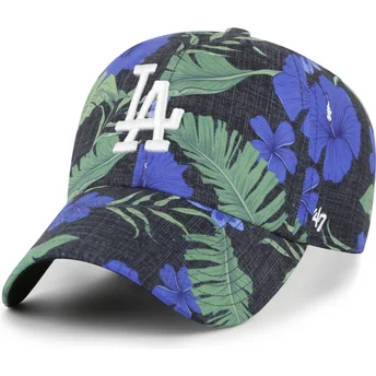 Cappellino curvo multicolore regolabile Clean Up Beach Side dei Los Angeles Dodgers MLB di 47 Brand