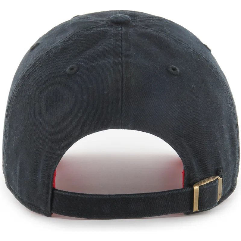 cappellino-curvo-nero-regolabile-clean-up-heart-icon-dei-new-york-yankees-mlb-di-47-brand