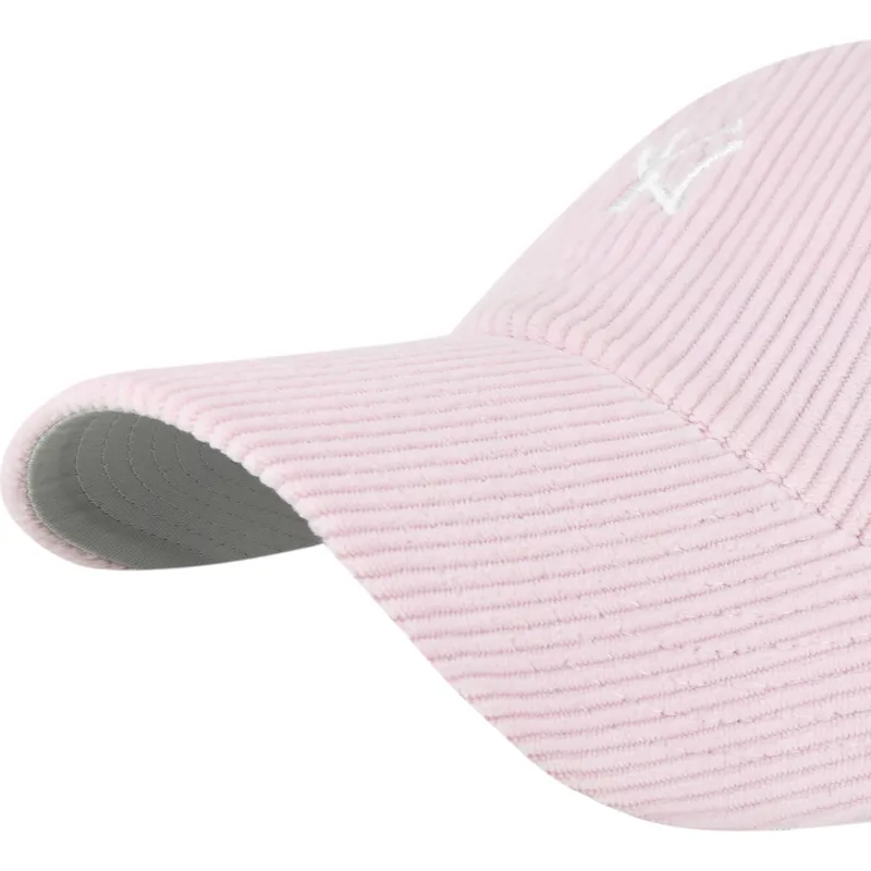 cappellino-curvo-rosa-regolabile-clean-up-cord-base-runner-dei-new-york-yankees-mlb-di-47-brand