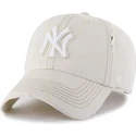 cappellino-curvo-beige-regolabile-clean-up-weathered-mojave-dei-new-york-yankees-mlb-di-47-brand