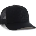 cappellino-trucker-nero-con-logo-nero-hitch-contemporary-di-new-york-yankees-mlb-di-47-brand