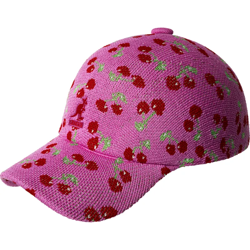 cappellino-curvo-rosa-regolabile-cherry-spacecap-di-kangol