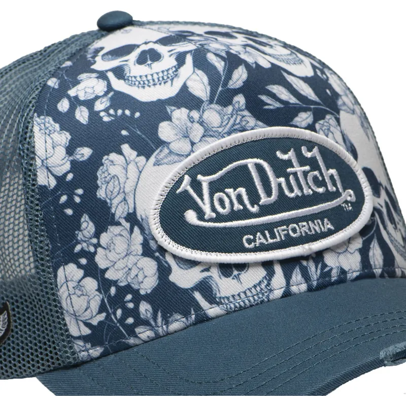 cappellino-trucker-blu-print02-di-von-dutch