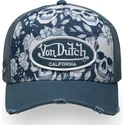 cappellino-trucker-blu-print02-di-von-dutch