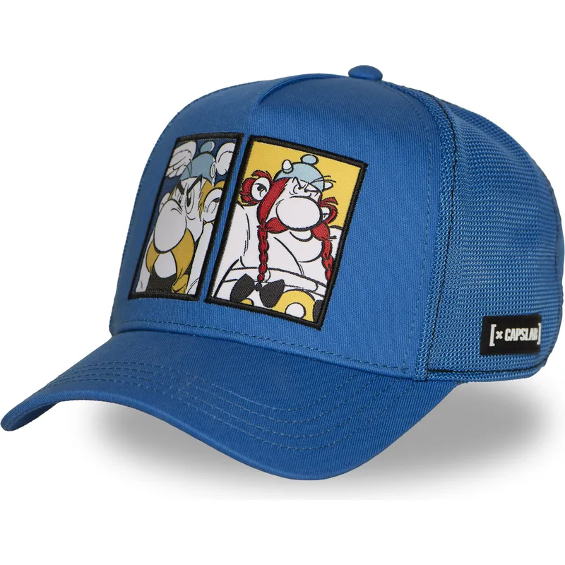 cappellino-trucker-blu-asterix-e-obelix-ast3-verb-asterix-il-gallo-di-capslab