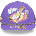 cappello-piatto-viola-snapback-coyote-loo13-dtcb-looney-tunes-di-capslab