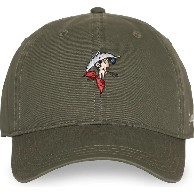 cappellino-curvo-verde-regolabile-lucky-luke-lck3-heab-di-capslab