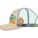 cappellino-trucker-beige-e-verde-shrek-shr1-cpspatcb-di-capslab