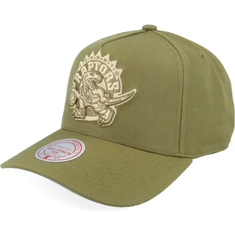 Cappellino curvo verde snapback Fashion Basic Pro dei Toronto Raptors NBA di Mitchell & Ness