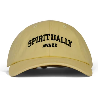 Cappellino curvo giallo regolabile Spiritually Awake di Pica Pica