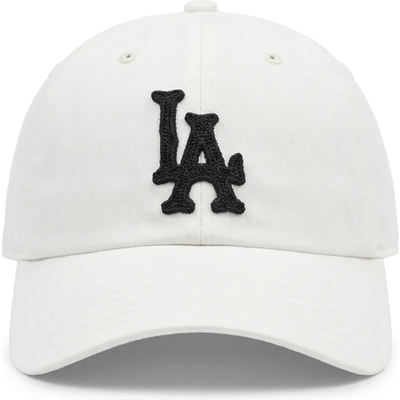 cappellino-curvo-bianco-regolabile-archive-dei-los-angeles-dodgers-mlb-di-american-needle