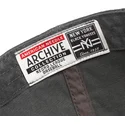 cappellino-curvo-nero-regolabile-archive-dei-new-york-black-yankees-mlb-di-american-needle