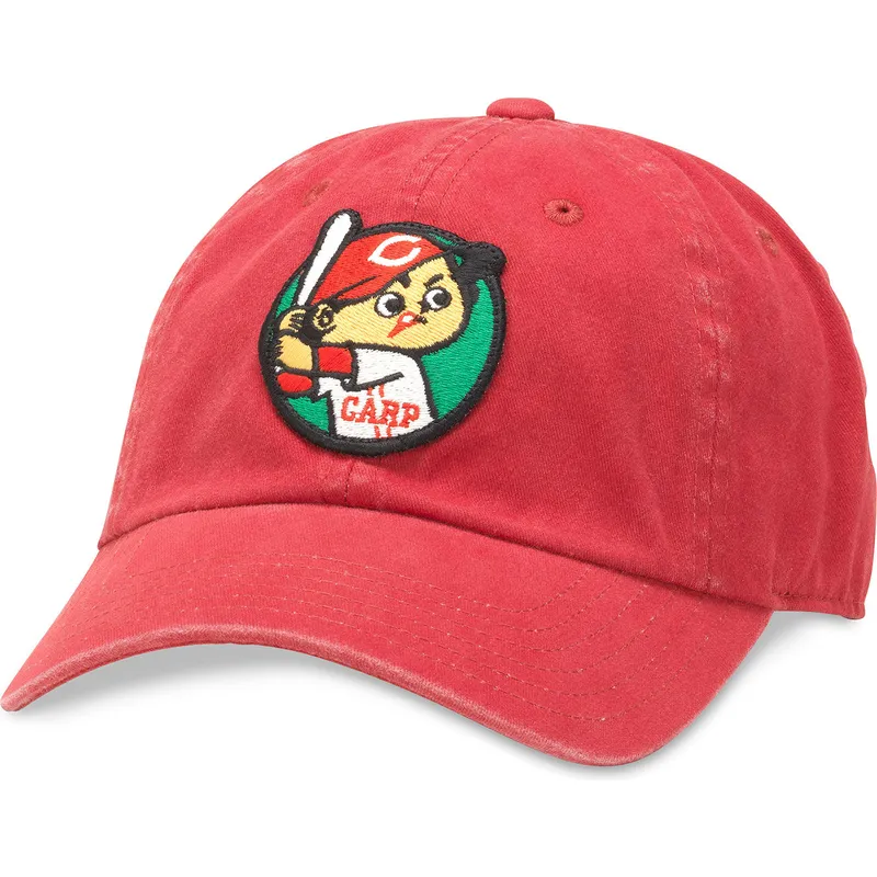 cappellino-curvo-rosso-regolabile-archive-di-hiroshima-toyo-carp-di-american-needle
