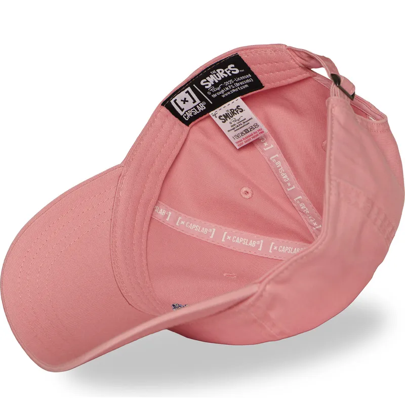 cappellino-curvo-rosa-regolabile-puffetta-smu2-fetb-i-puffi-di-capslab
