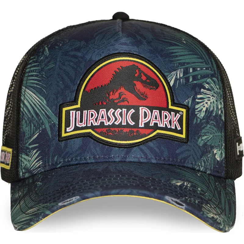 cappellino-trucker-blu-marino-jurb-jurassic-park-di-capslab