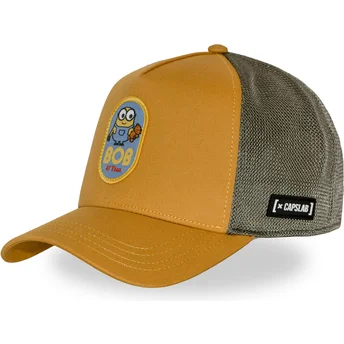 Cappellino trucker marrone Minion Bob DM1 TADB Gru, il mio cattivo preferito di Capslab