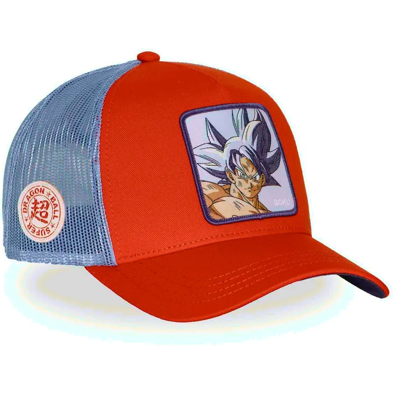 cappellino-trucker-arancione-son-goku-ultra-instinct-dbs8-ultb-dragon-ball-di-capslab