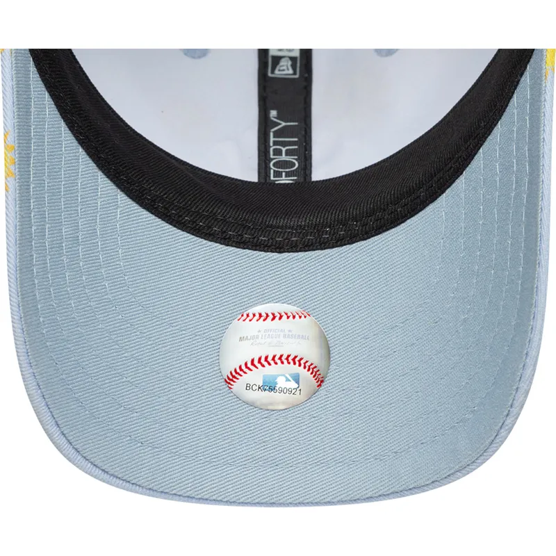 cappellino-curvo-blu-regolabile-per-bambino-9forty-summer-all-over-print-dei-new-york-yankees-mlb-di-new-era