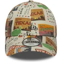 cappellino-curvo-multicolore-regolabile-per-bambino-9forty-location-all-over-print-di-new-era