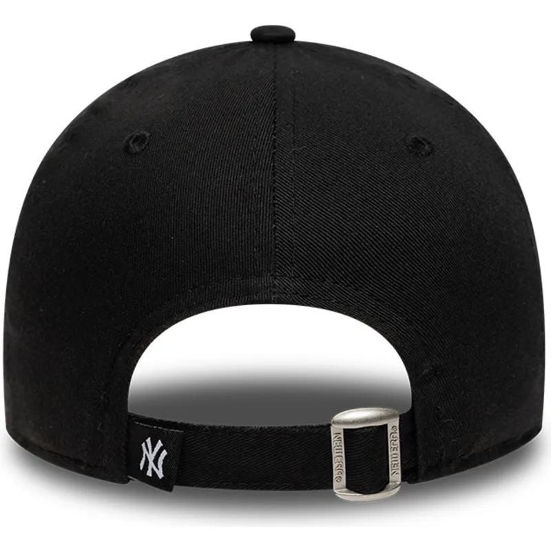 cappellino-curvo-nero-regolabile-per-bambino-9forty-icon-dei-new-york-yankees-mlb-di-new-era
