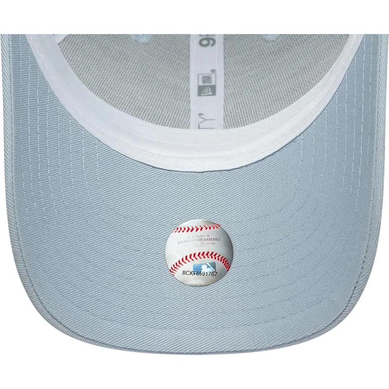 cappellino-trucker-blu-regolabile-per-bambino-9forty-homefield-dei-los-angeles-dodgers-mlb-di-new-era