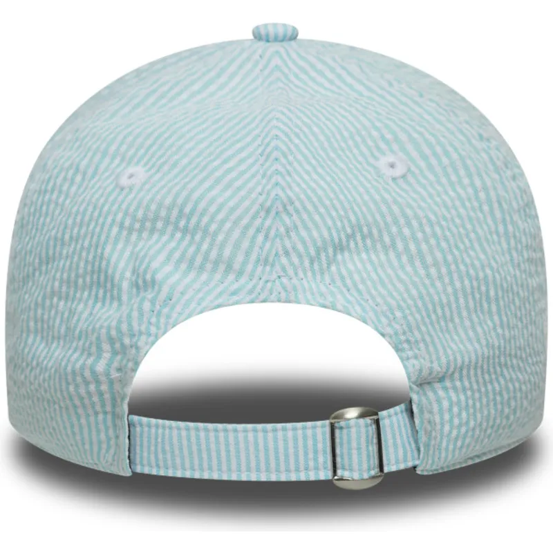 cappellino-curvo-blu-regolabile-9twenty-seersucker-dei-los-angeles-dodgers-mlb-di-new-era