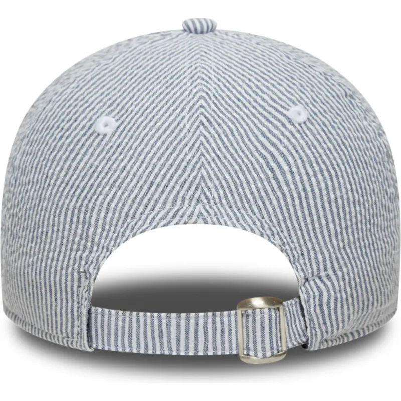 cappellino-curvo-blu-marino-regolabile-9twenty-seersucker-dei-new-york-yankees-mlb-di-new-era