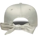 cappellino-curvo-verde-regolabile-da-donna-9forty-bow-back-satin-dei-new-york-yankees-mlb-di-new-era