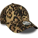 cappellino-curvo-leopardato-regolabile-con-logo-nero-da-donna-9twenty-leopard-dei-new-york-yankees-mlb-di-new-era