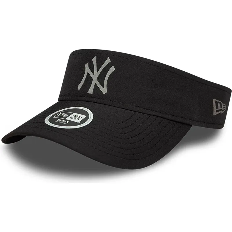 visiera-curva-nera-regolabile-da-donna-sport-dei-new-york-yankees-mlb-di-new-era