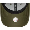 cappellino-con-visiera-curva-verde-regolabile-da-donna-9forty-metallic-dei-los-angeles-dodgers-mlb-di-new-era