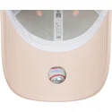 cappellino-con-visiera-curva-rosa-chiaro-regolabile-da-donna-9forty-linen-dei-new-york-yankees-mlb-di-new-era