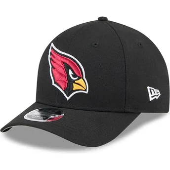 Cappellino curvo nero snapback 9FORTY M-Crown di Arizona Cardinals NFL di New Era
