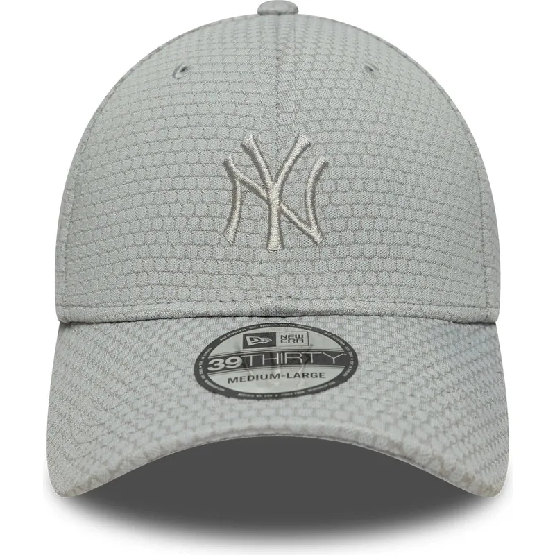 cappellino-curvo-grigio-regolabile-39thirty-stretch-mesh-dei-new-york-yankees-mlb-di-new-era