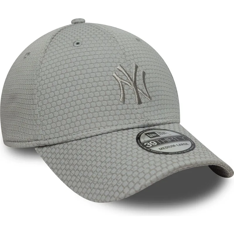 cappellino-curvo-grigio-regolabile-39thirty-stretch-mesh-dei-new-york-yankees-mlb-di-new-era