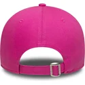 cappellino-con-visiera-curva-rosa-regolabile-con-logo-rosa-9forty-team-outline-dei-new-york-yankees-mlb-di-new-era
