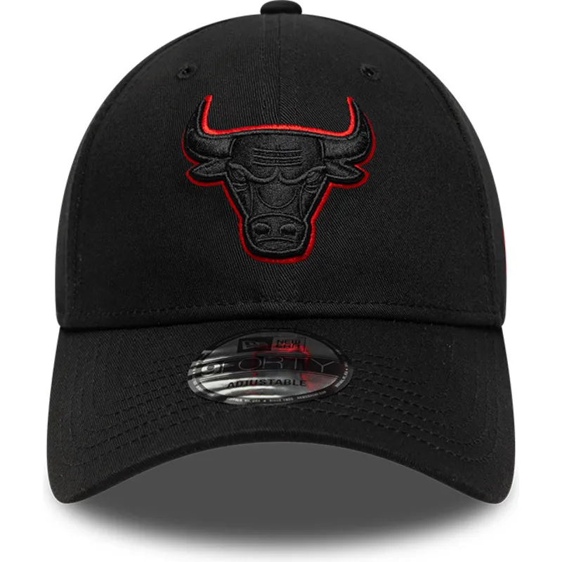 cappellino-curvo-nero-regolabile-con-logo-nero-9forty-team-outline-di-chicago-bulls-nba-di-new-era