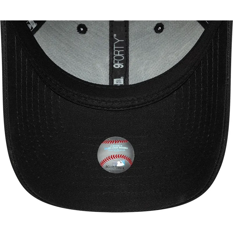 cappellino-con-visiera-curva-nero-regolabile-con-logo-nero-9forty-tonal-icon-di-new-york-yankees-mlb-di-new-era