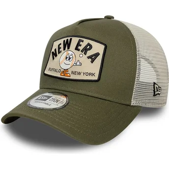 Cappellino trucker verde A Frame Summer Patch di New Era