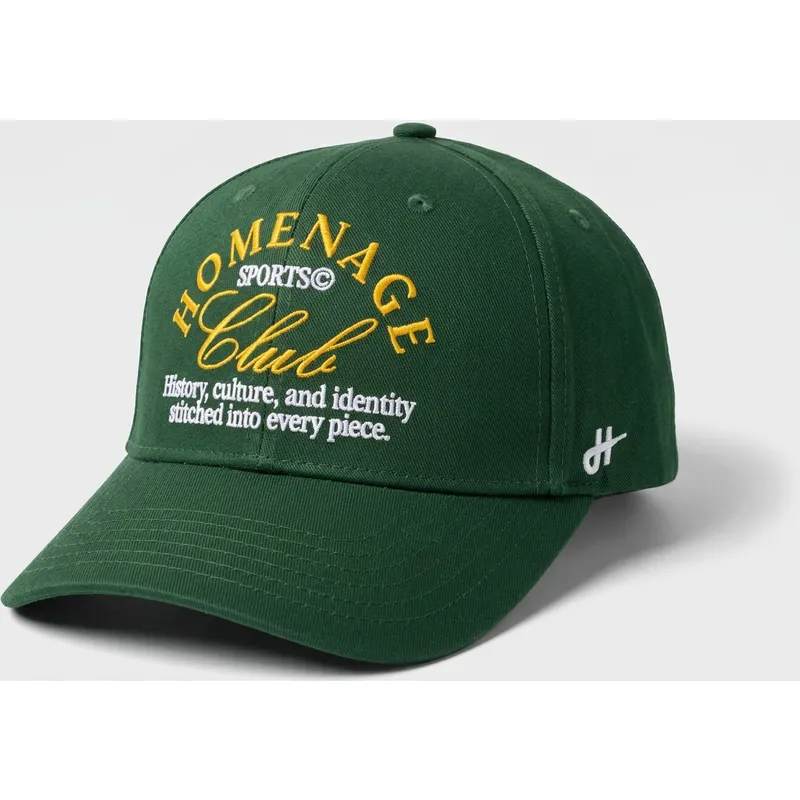 cappellino-curvo-verde-snapback-club-sport-the-ball-di-homenage